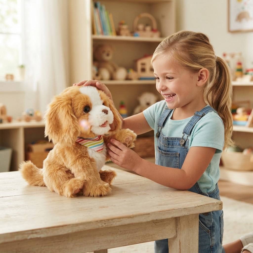 Interactive Robotic Puppy Plush Toy
