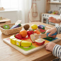 Velcro Cutting Food and Kitchen Play Set