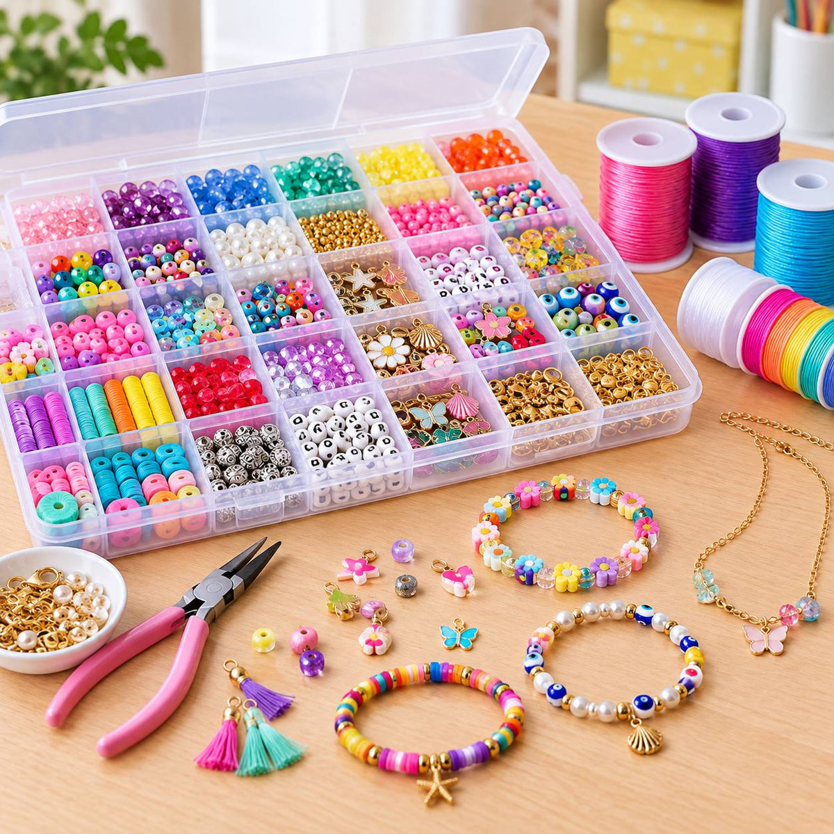 DIY Jewelry and Bracelet Making Kit